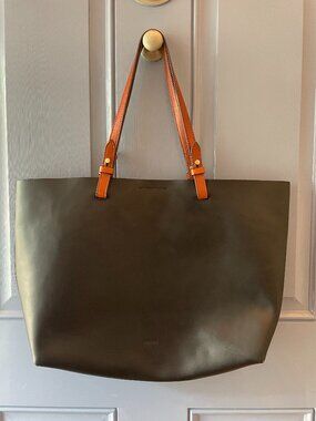 Black Fossil Tote Bag